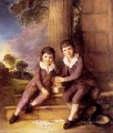 John y Henry Trueman Villebois retrato Thomas Gainsborough